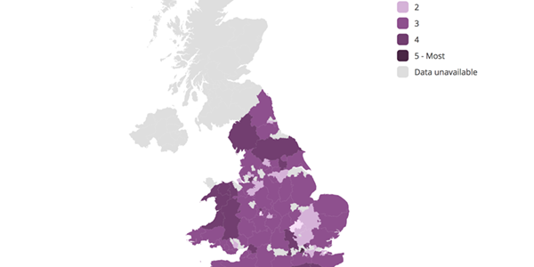 Polimapper | Charities Aid Foundation Generosity Map