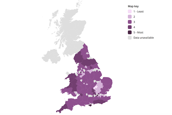 Polimapper | Charities Aid Foundation Generosity Map