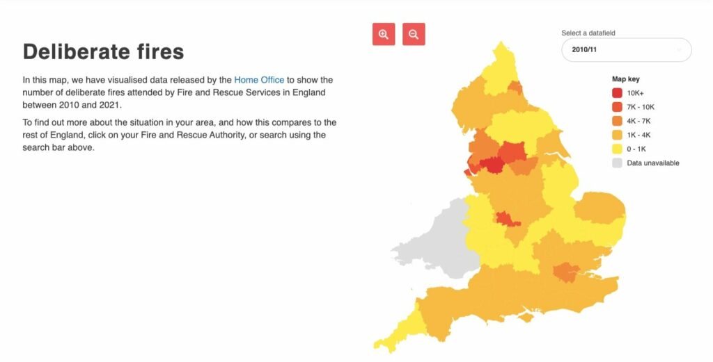 Polimapper | Fire and Rescue Authorities 2021