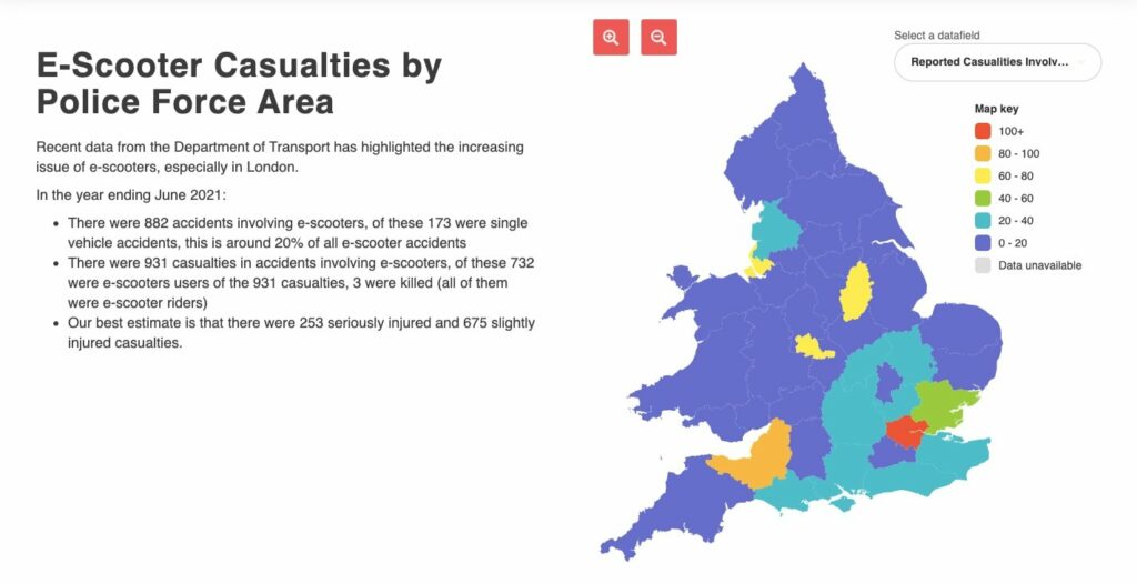 Polimapper | Police Force Areas 2021