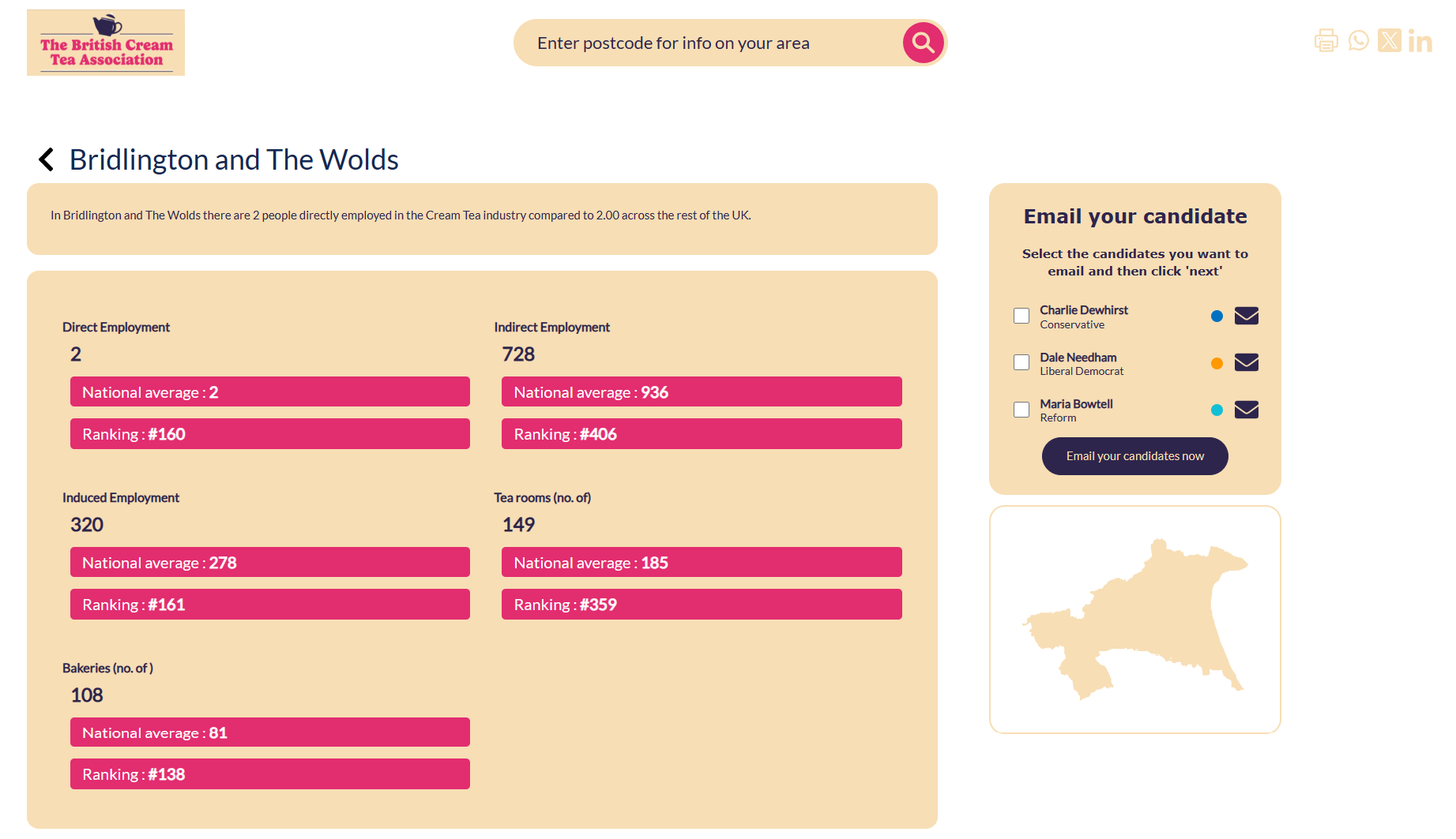 Candidate Engage screenshot